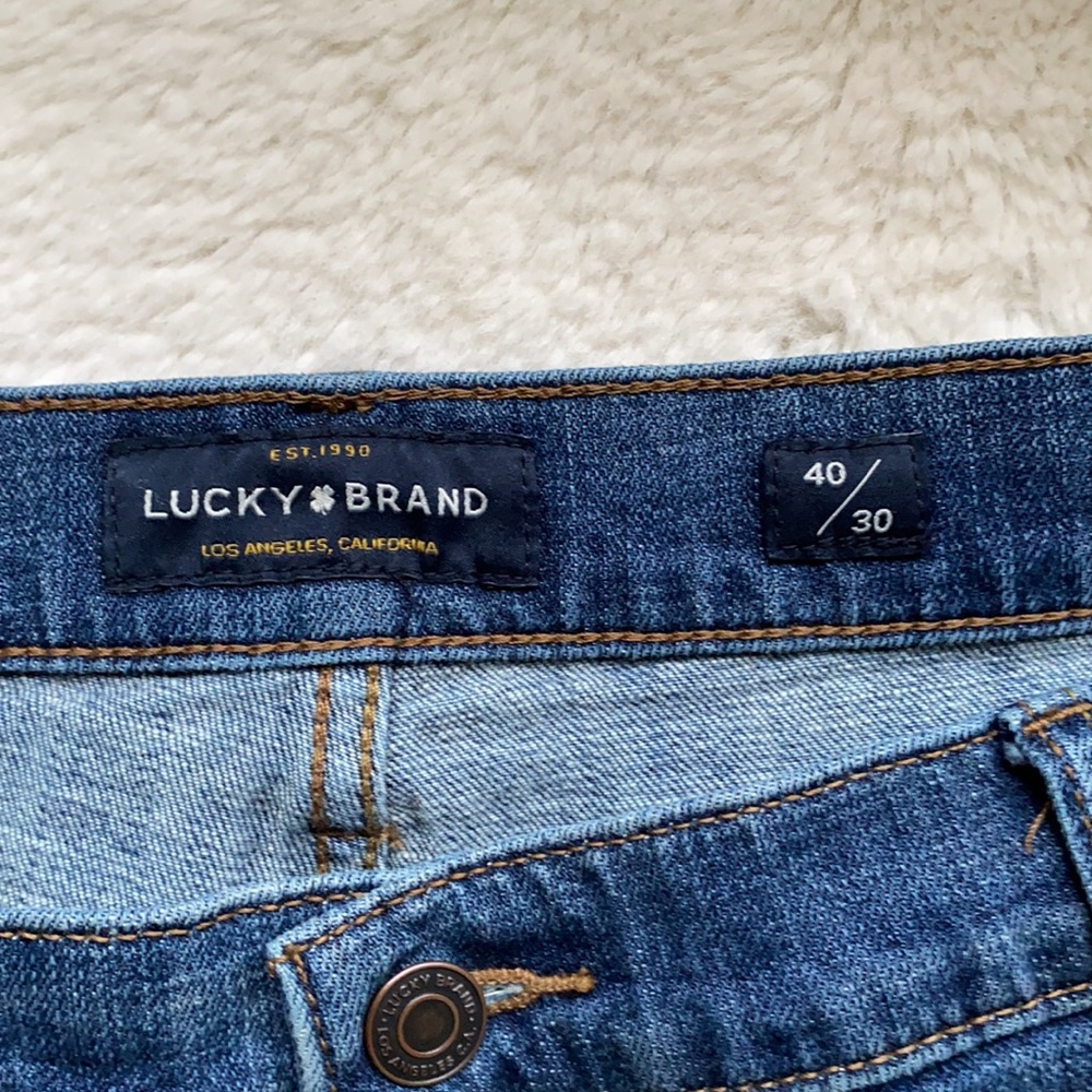 2 pair of lucky brand men’s jeans 40/30 - Picture 5 of 11